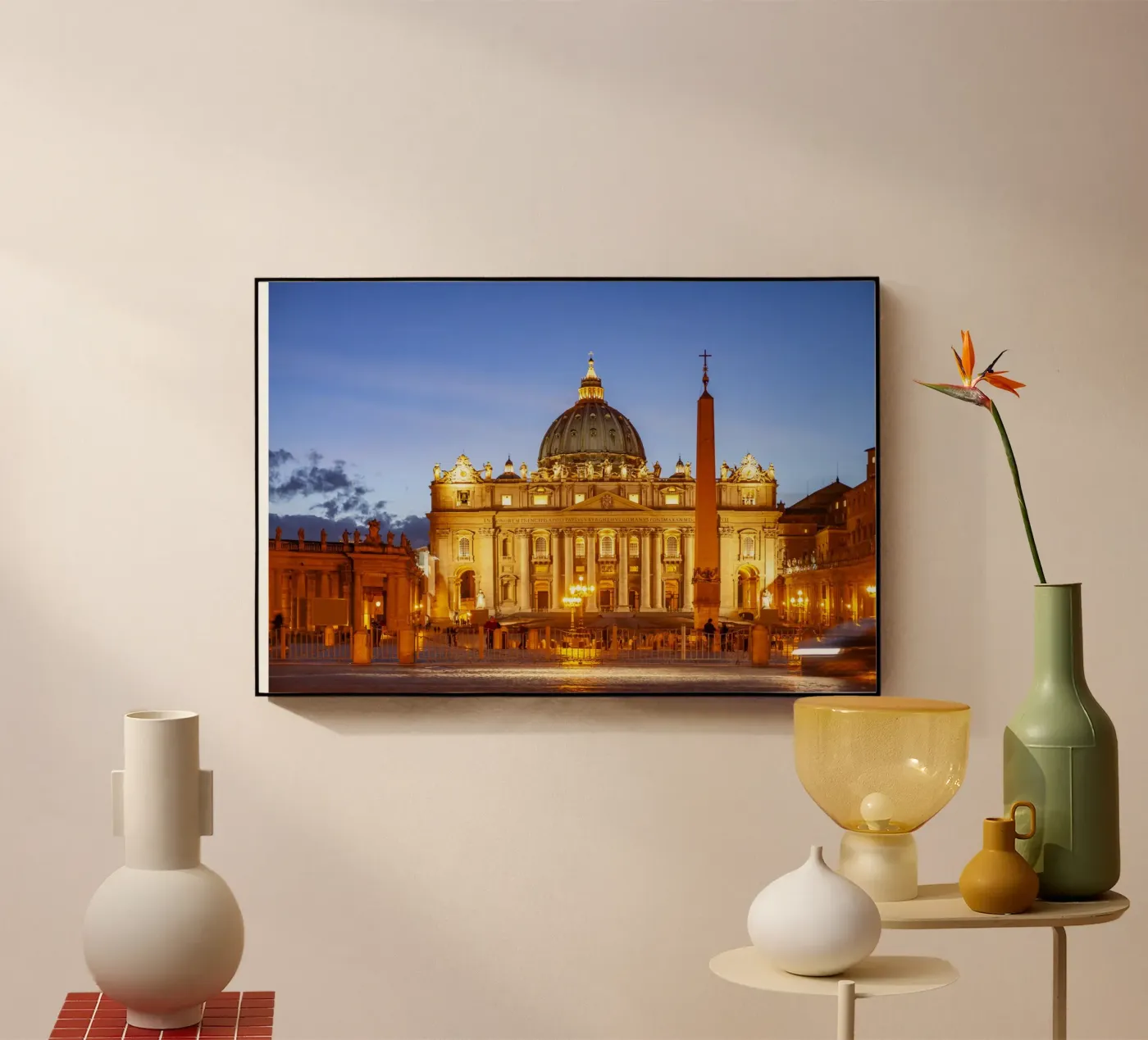 Petersdom Rom plexiglass da Reisefotografie - Bilder aus aller Welt