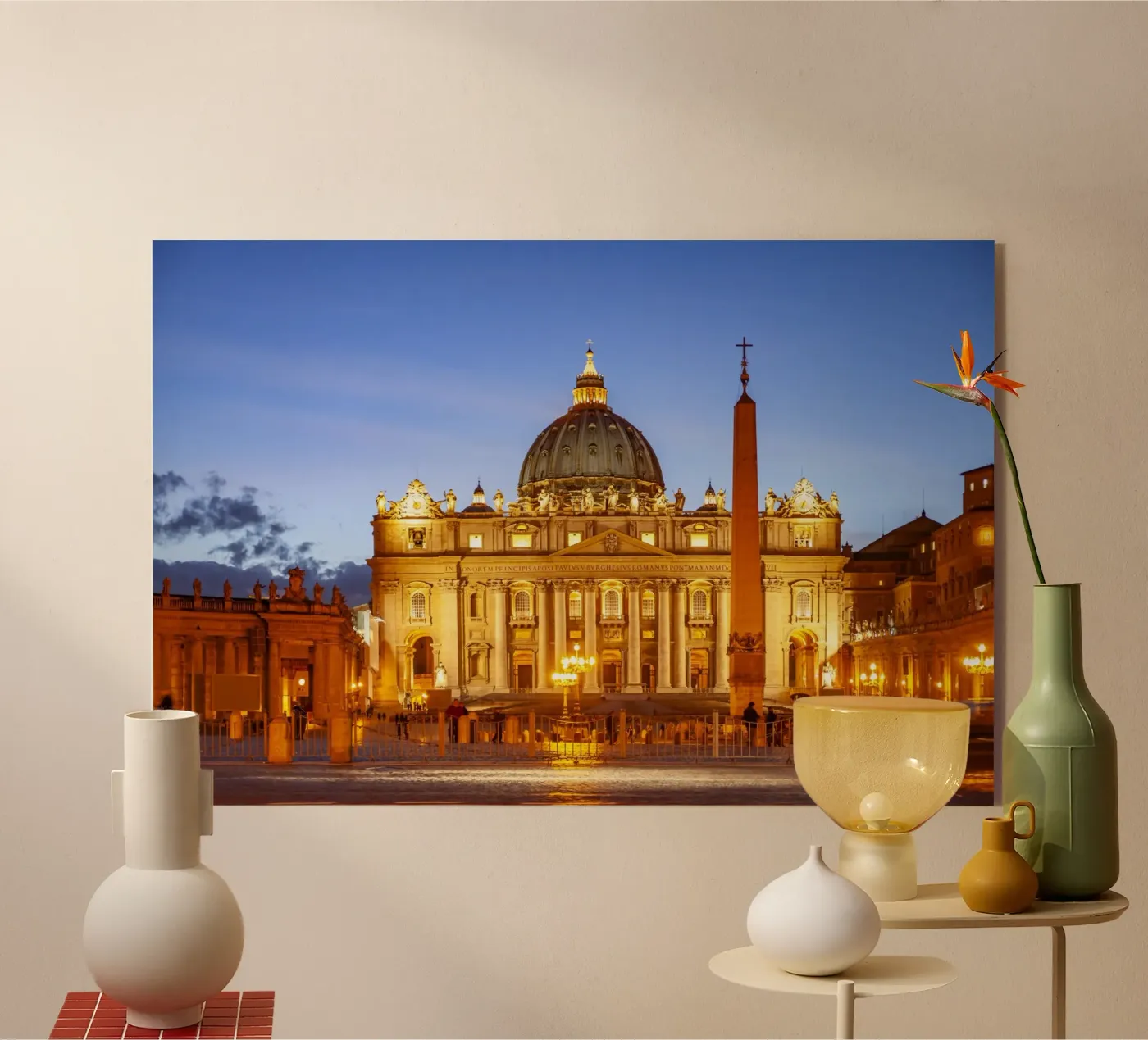 Petersdom Rom plexiglass da Reisefotografie - Bilder aus aller Welt