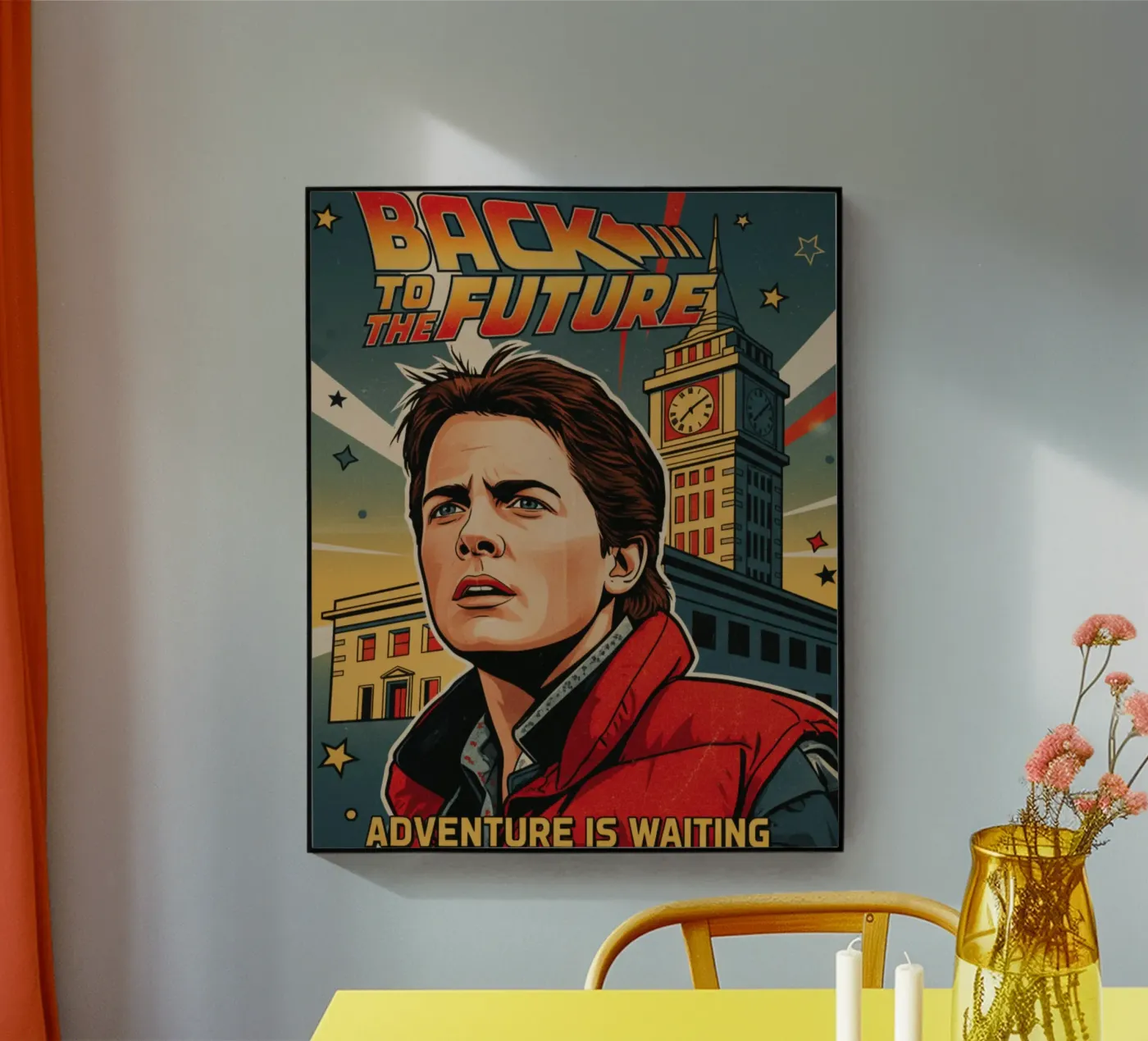 Marty McFly arr plexiglass da LUMINTU