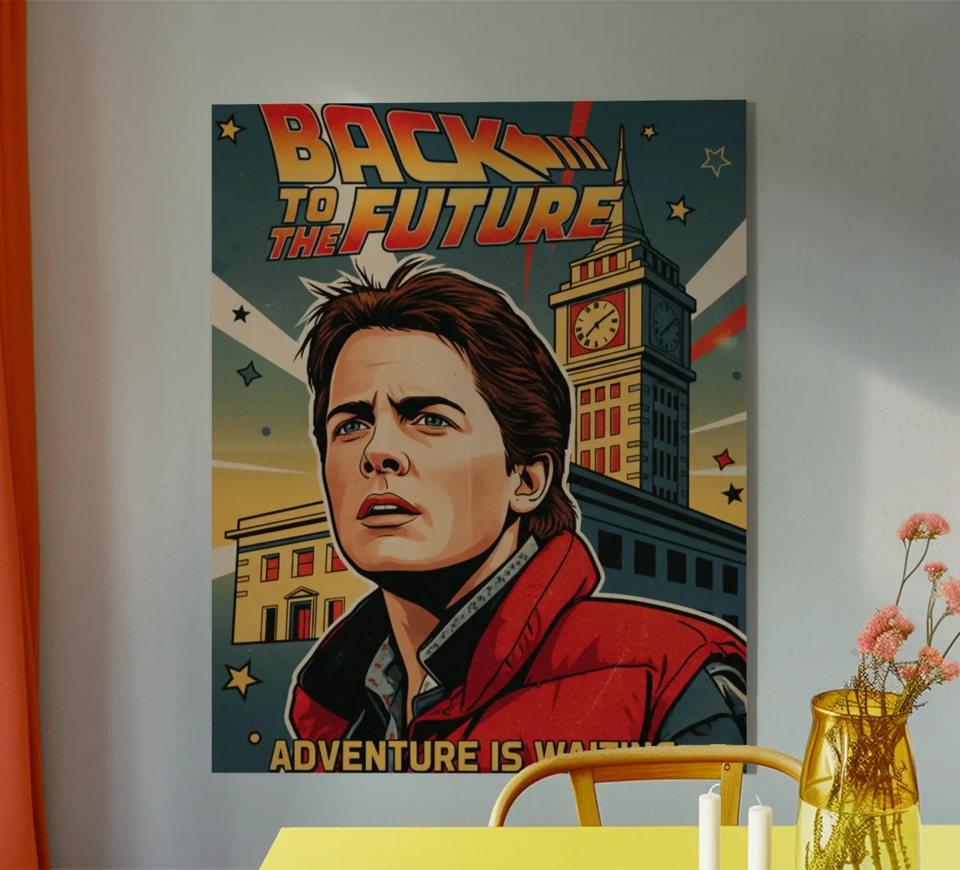 Marty McFly arr plexiglass da LUMINTU