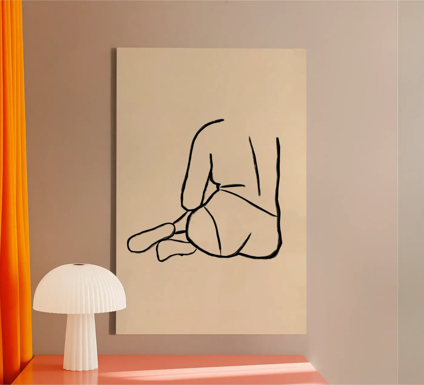 Nice Back canvas by treechild