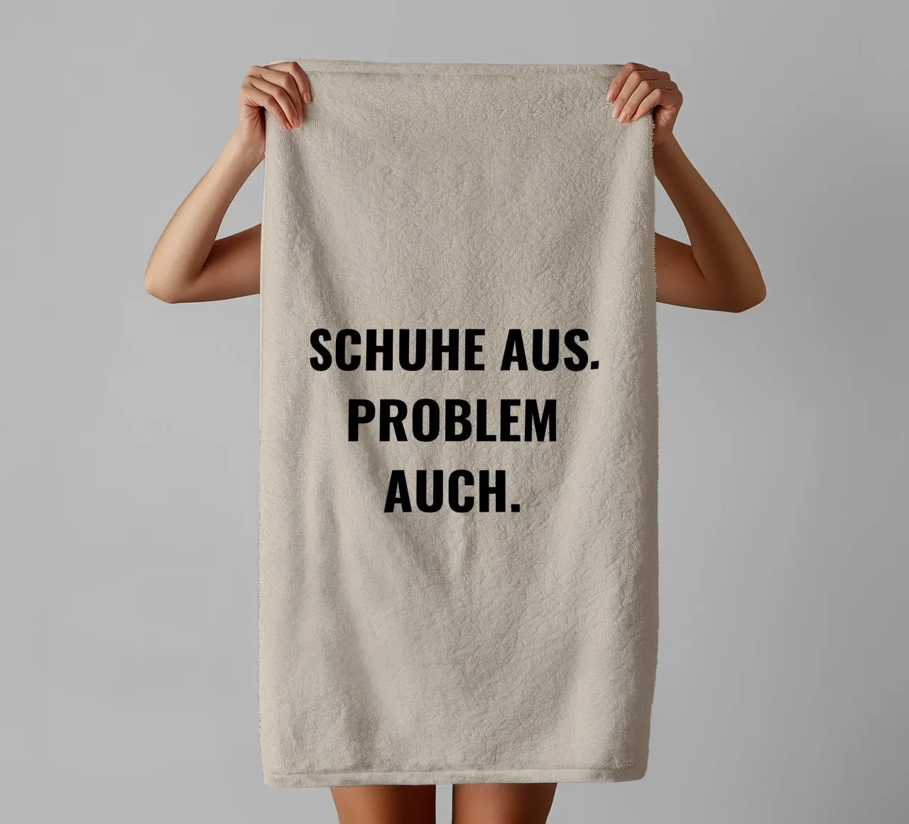 SHOES FROM PROBLEM ALSO towel by Simple