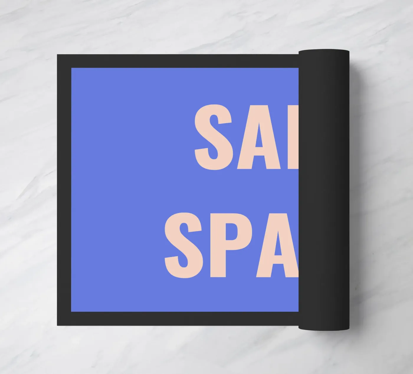 SAFE SPACE doormat by Simple