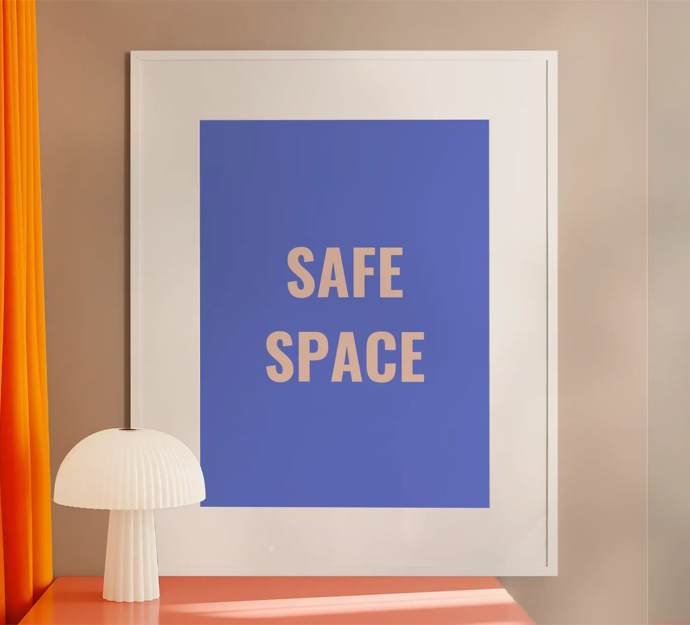 SAFE SPACE poster by Simple
