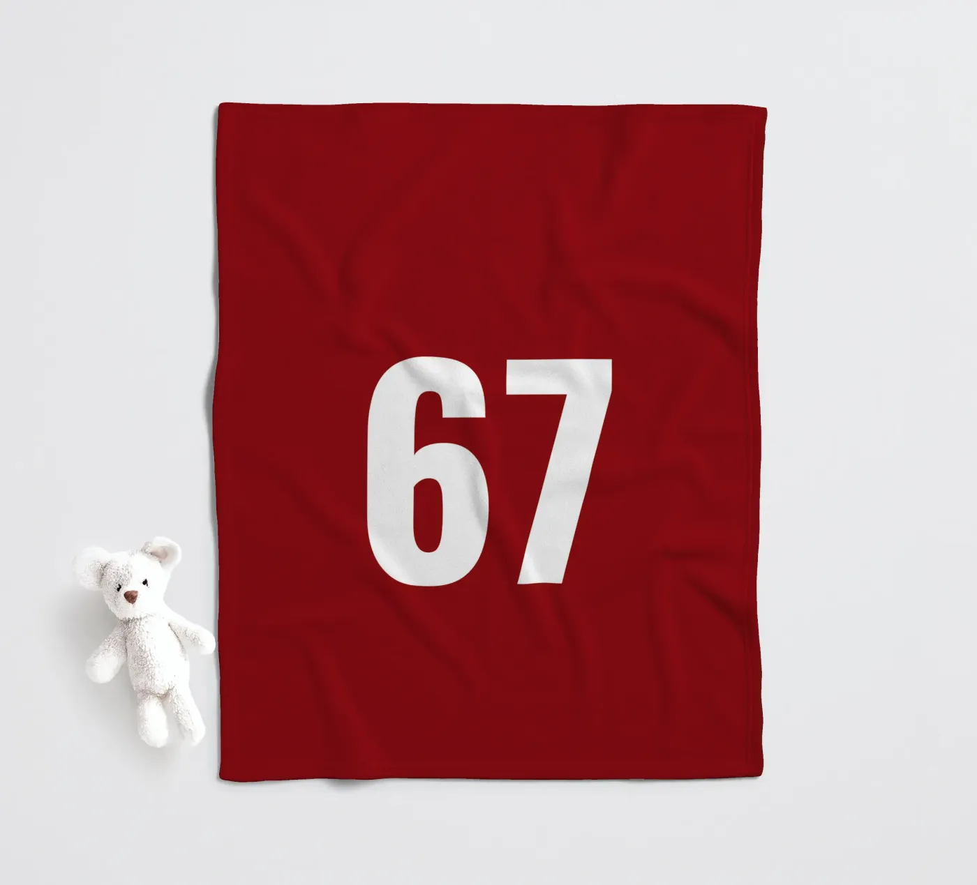 SIX SEVEN coperta in pile da Simple