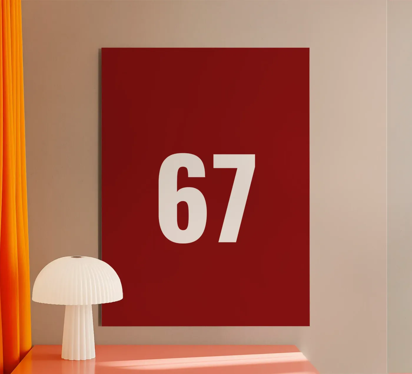 SIX SEVEN alluminio dibond da Simple