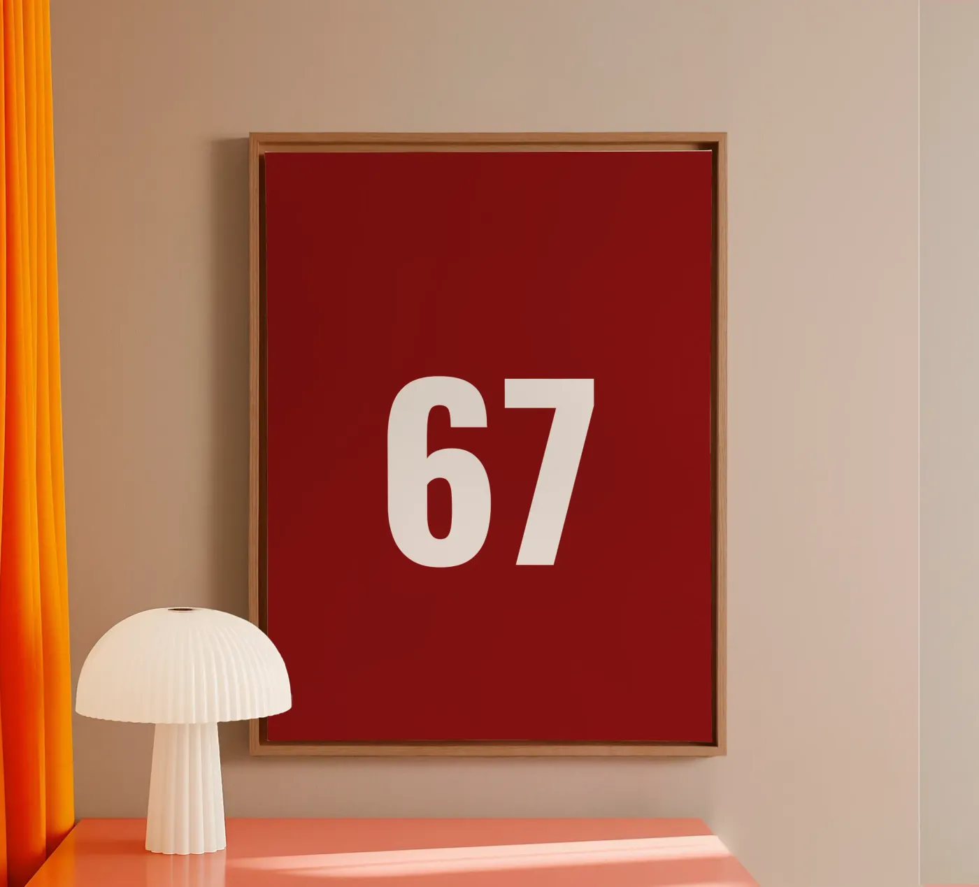 SIX SEVEN canvas by Simple