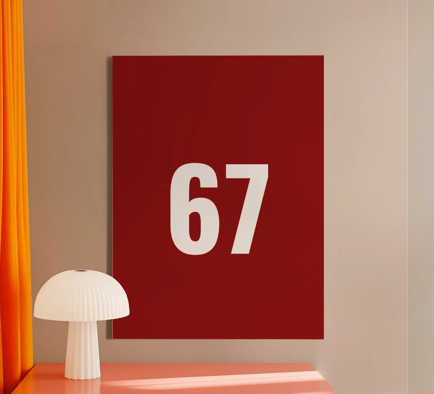 SIX SEVEN canvas by Simple