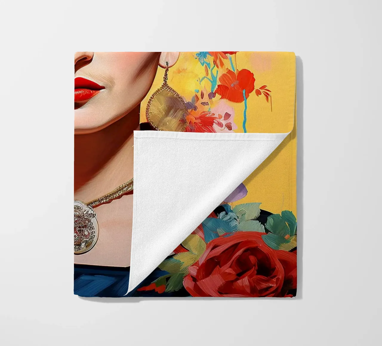 Frida Kahlo "Power in Every Color" telo mare da Fantasias Florales