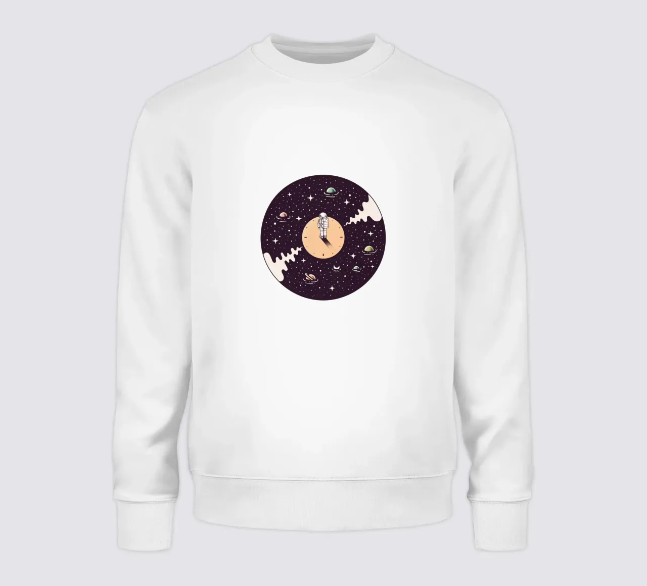 Enkel Dika - Spacetime Tune felpa da The Artcircle