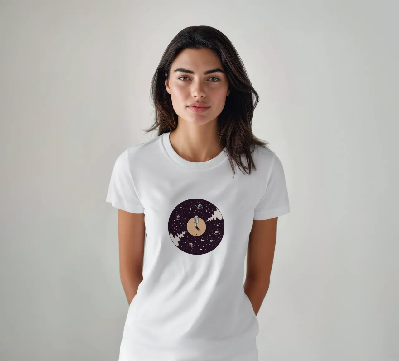 Enkel Dika - Spacetime Tune t-shirt da The Artcircle