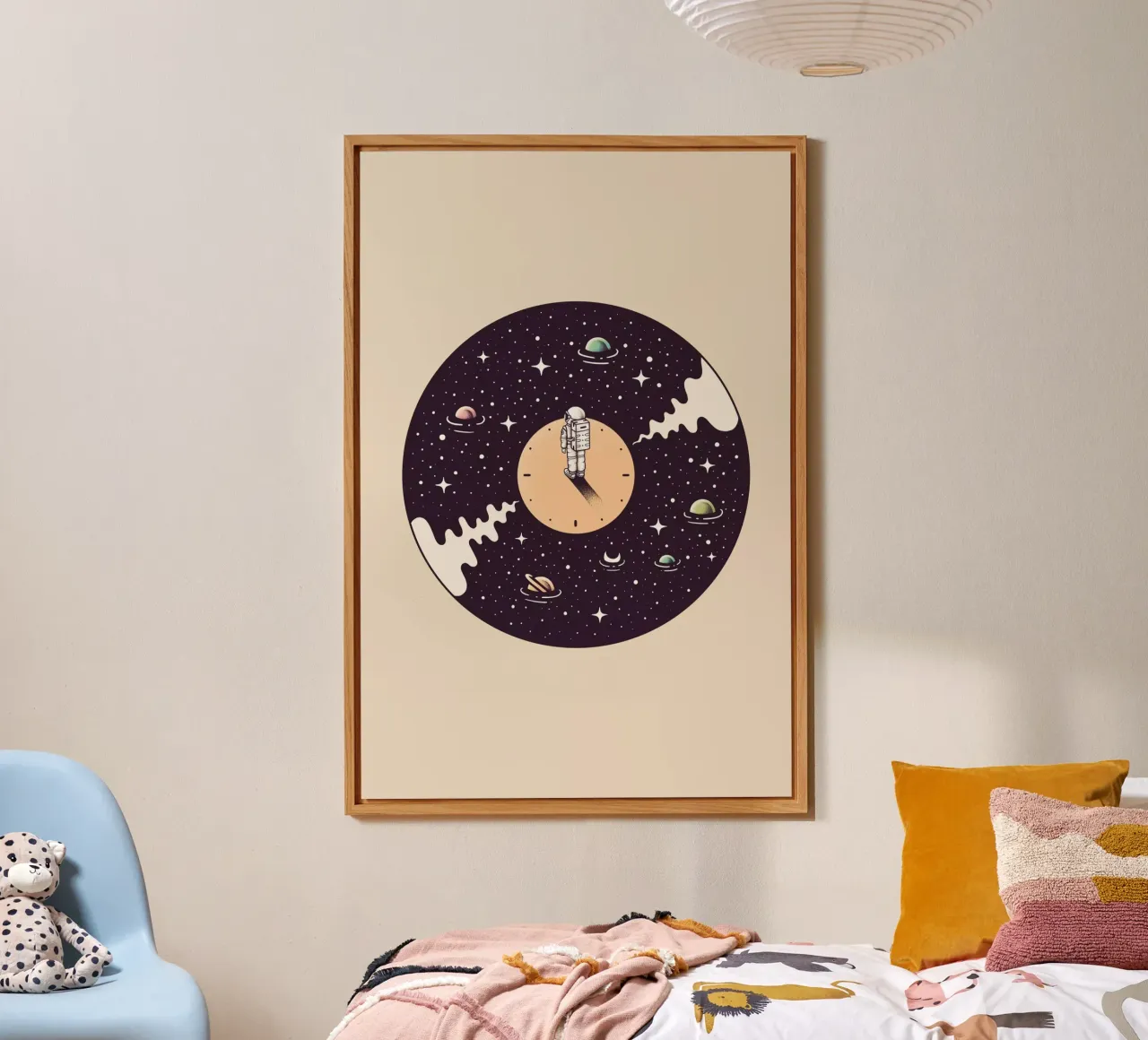 Enkel Dika - Spacetime Tune alluminio dibond da The Artcircle