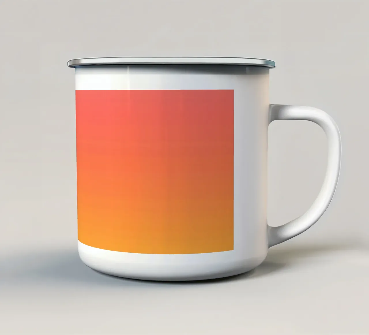 Ombra alba gradiente tazza in smalto da Petra Lang - Design