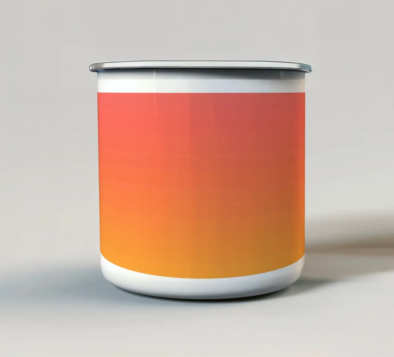 Ombra alba gradiente tazza in smalto da Petra Lang - Design