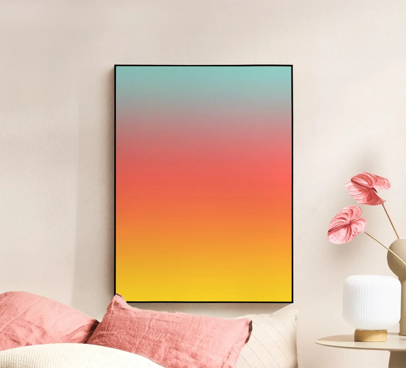 Gradient Sunrise Shadow acrylic glass by Petra Lang - Design