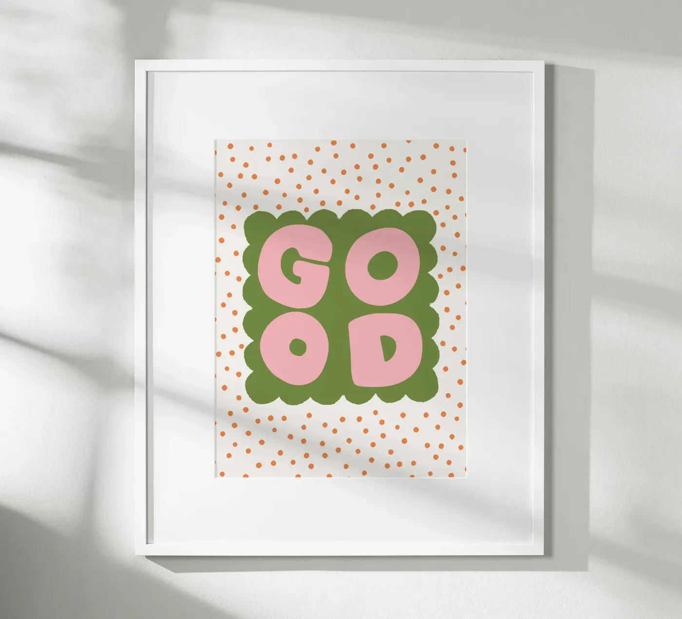 Bold Good poster by KRUTH DESIGN