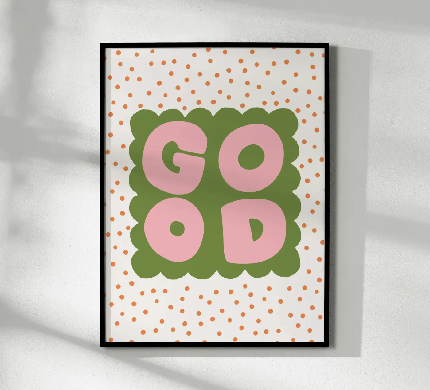 Bold Good poster by KRUTH DESIGN