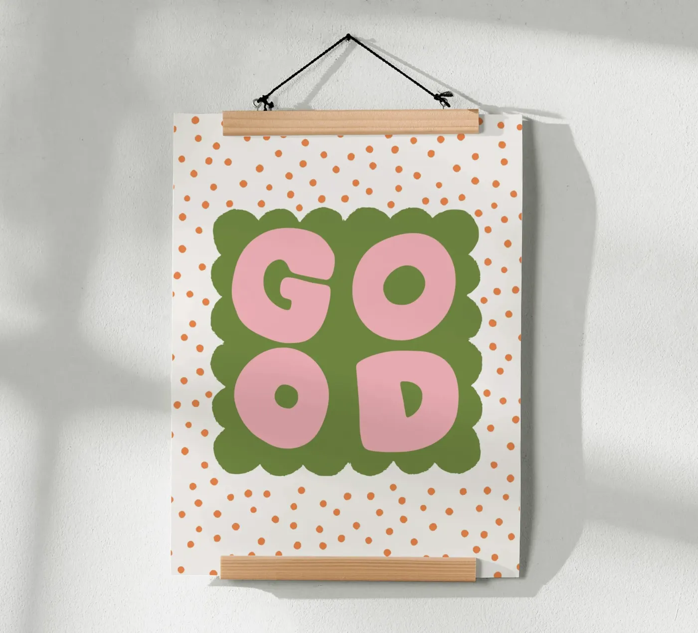 Bold Good poster by KRUTH DESIGN