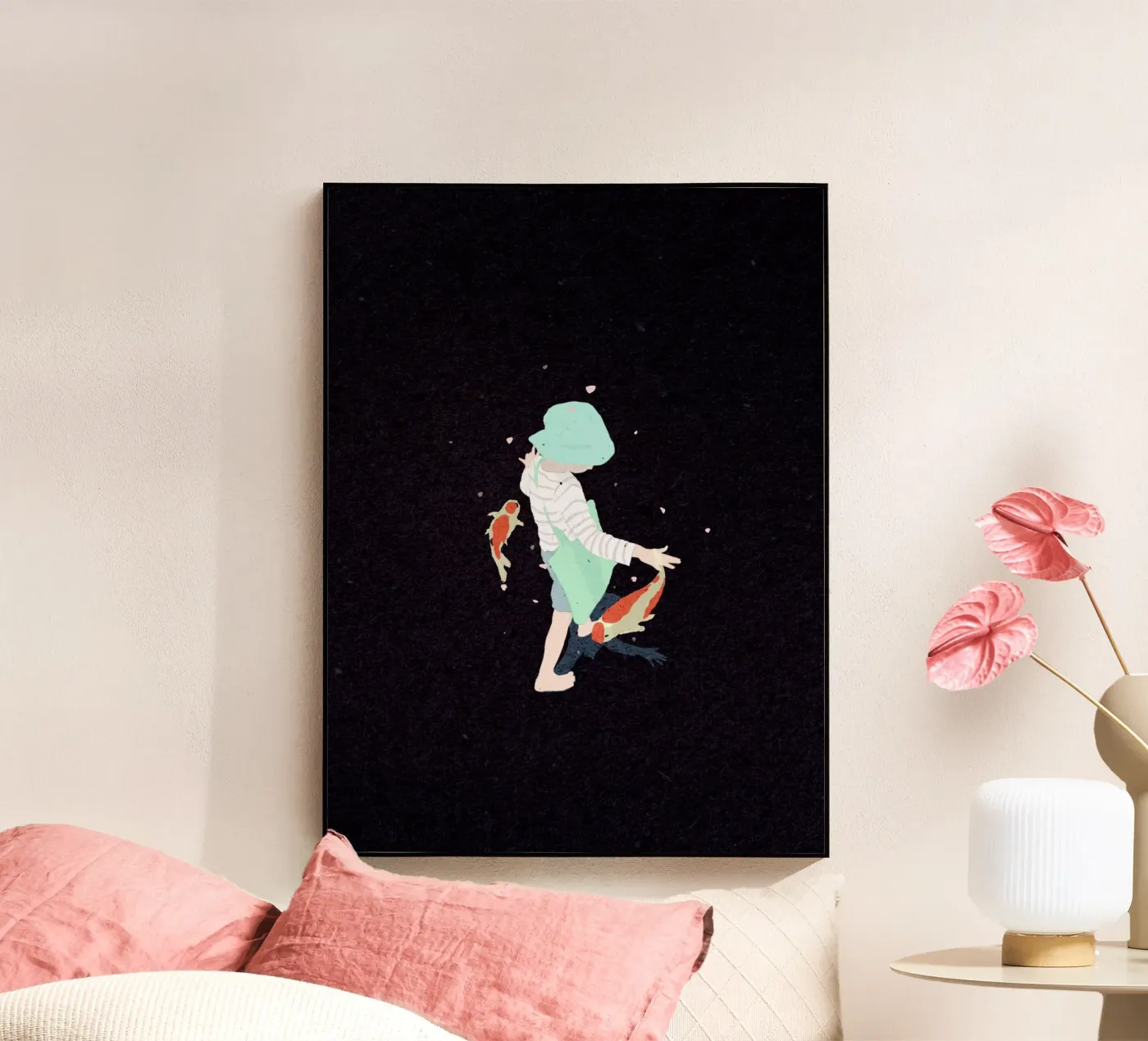 Duet acryl van Duong Tu Tran