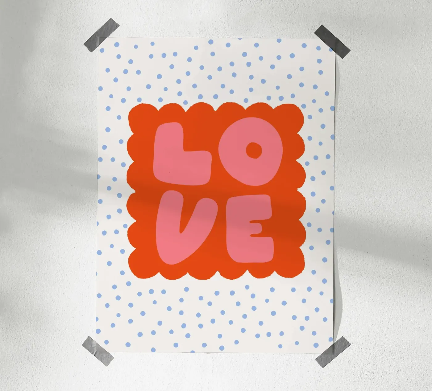 Love Bold poster da KRUTH DESIGN