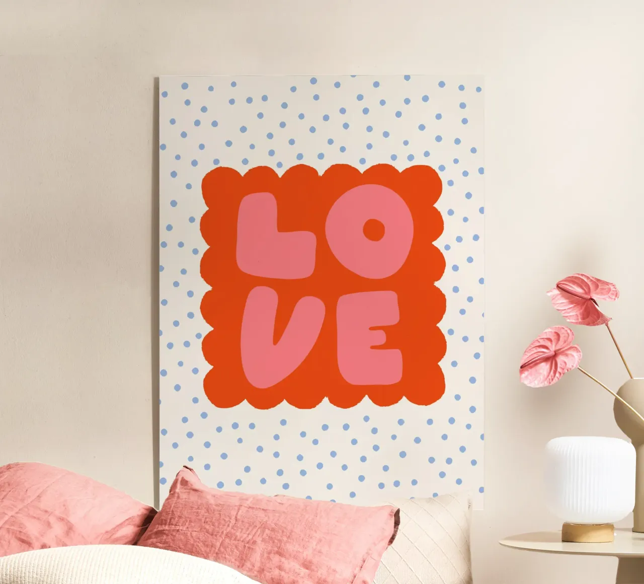 Love Bold plexiglass da KRUTH DESIGN