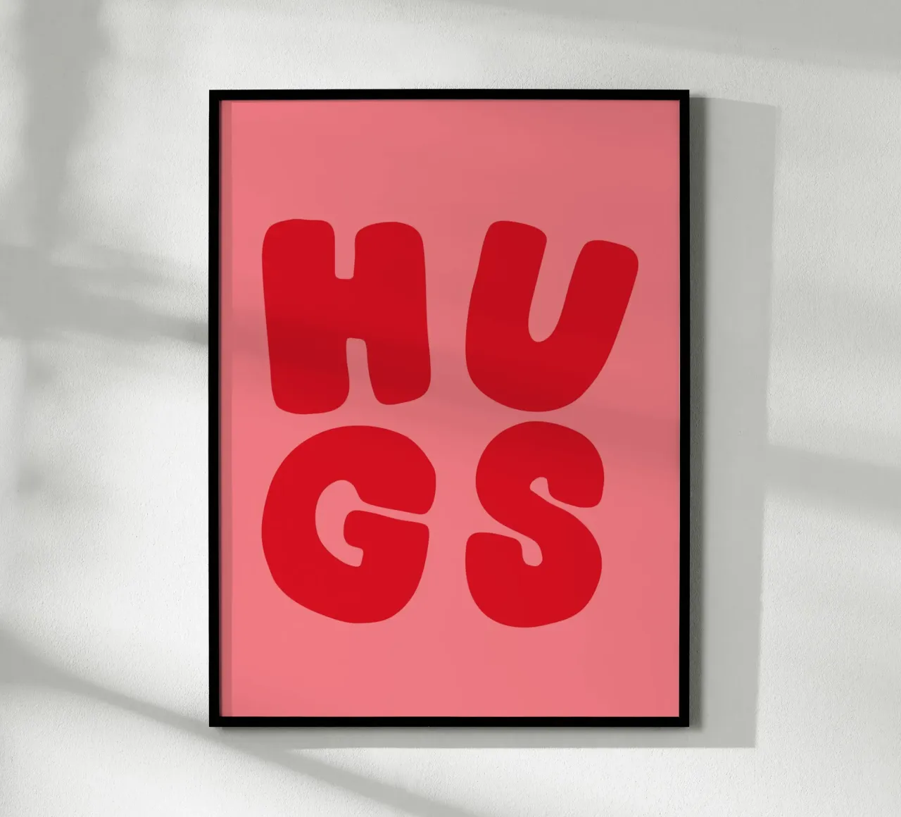 Hugs poster da KRUTH DESIGN