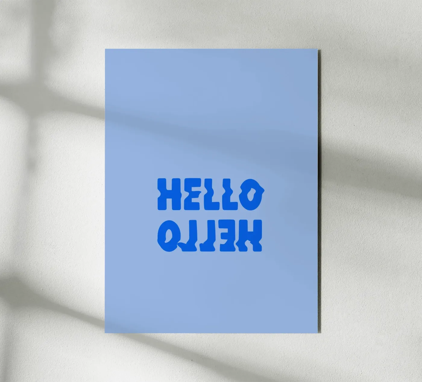 Hello alluminio dibond da KRUTH DESIGN