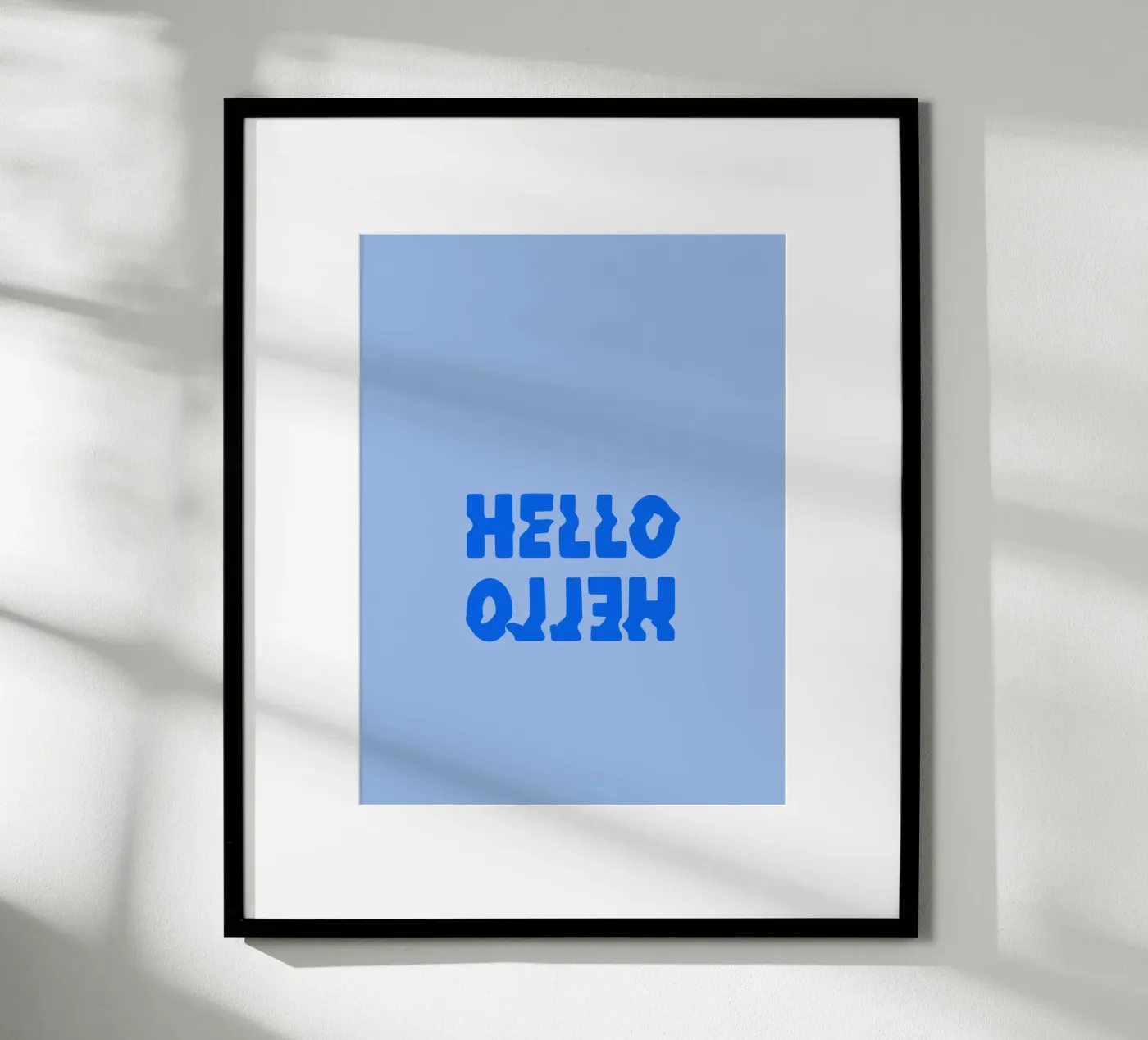 Hello poster van KRUTH DESIGN