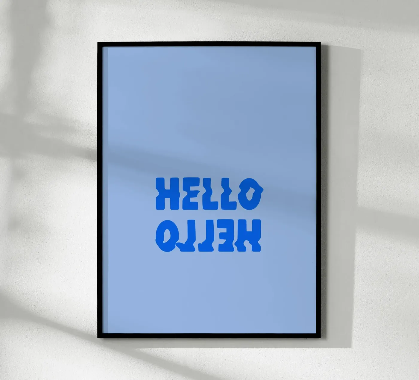 Hello Poster von KRUTH DESIGN