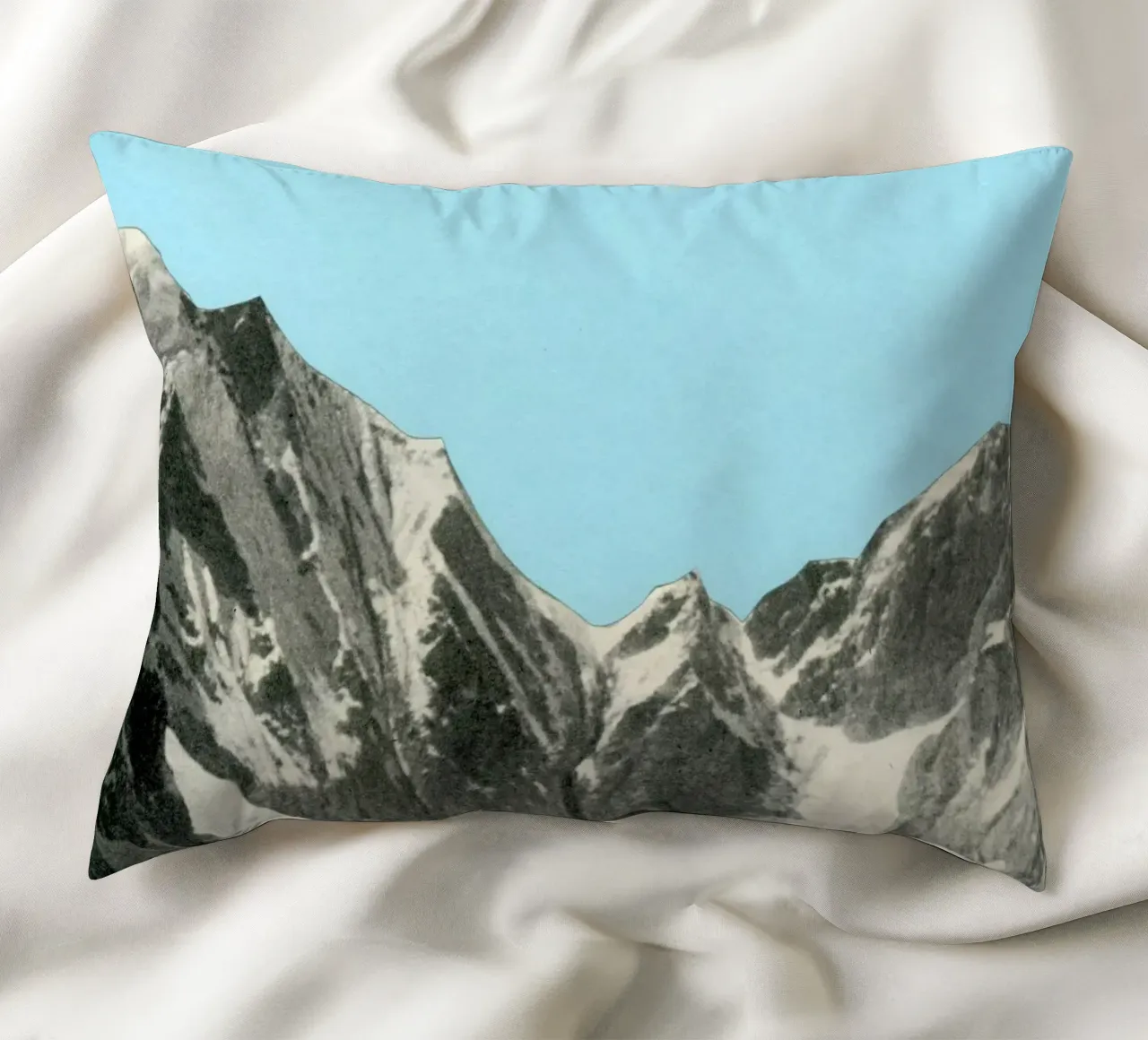 Cieli blu cuscino da Cassia Beck Collage