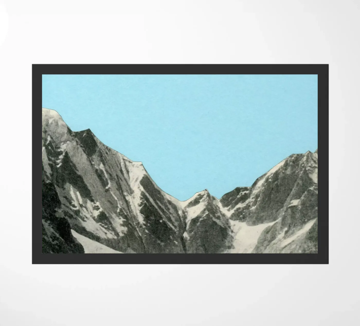 Blue Skies deurmat van Cassia Beck Collage