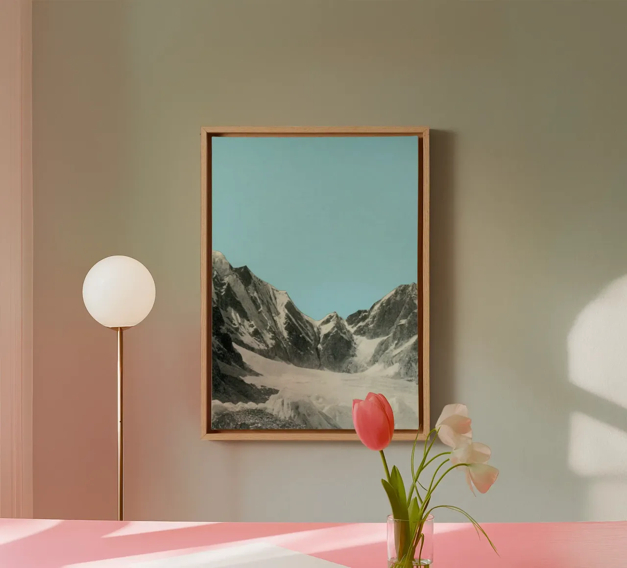 Cieli blu tela da Cassia Beck Collage