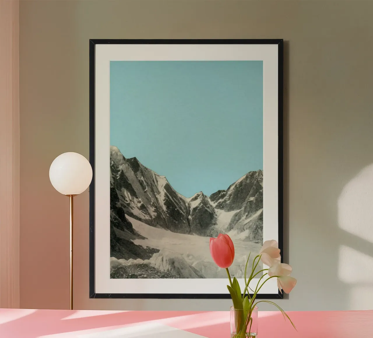 Cieli blu poster da Cassia Beck Collage