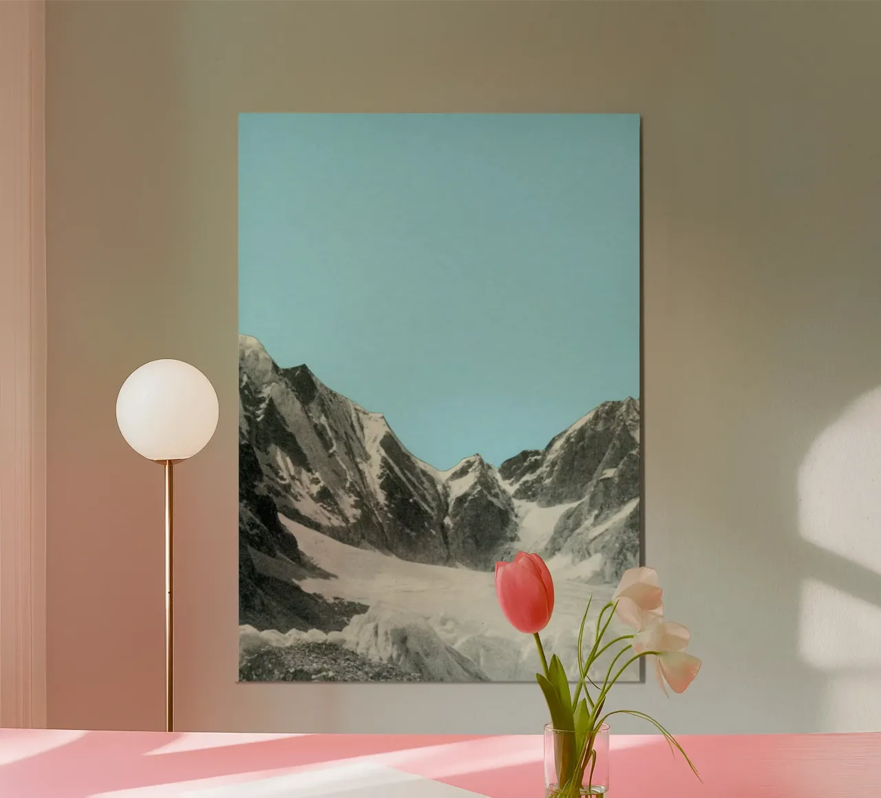 Cieli blu poster da Cassia Beck Collage