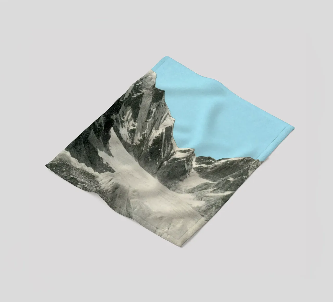 Cieli blu coperta in pile da Cassia Beck Collage