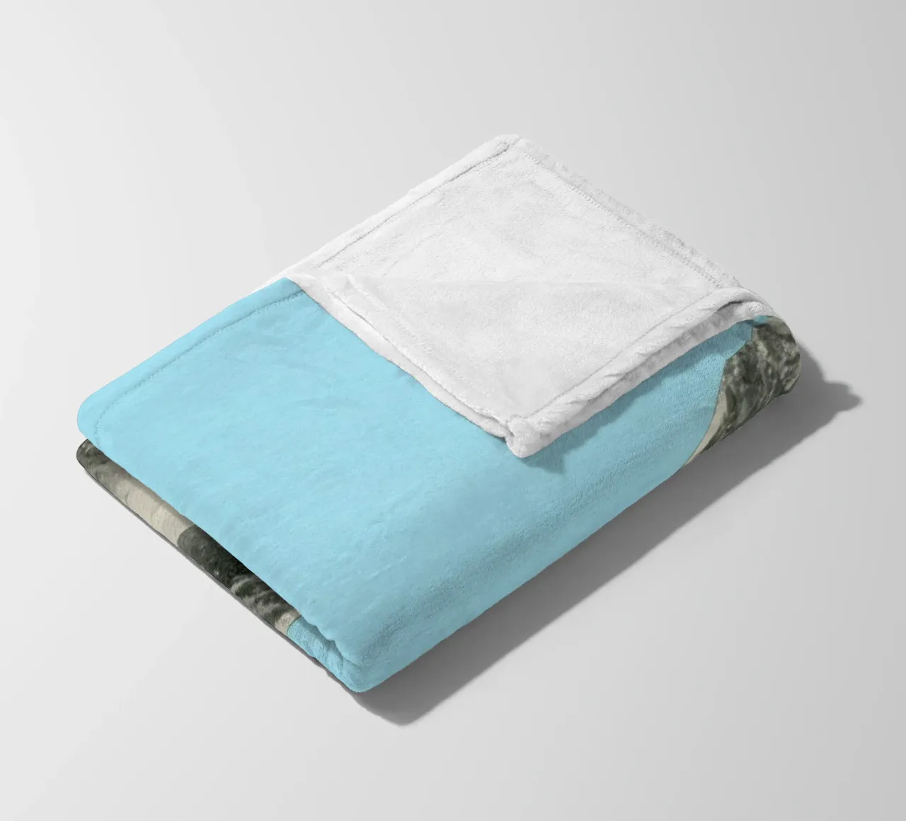 Cieli blu coperta in pile da Cassia Beck Collage