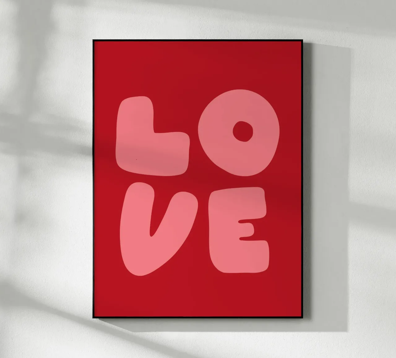 Love acryl van KRUTH DESIGN