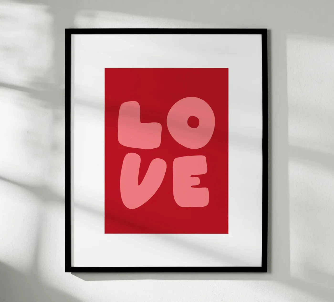 Love poster da KRUTH DESIGN