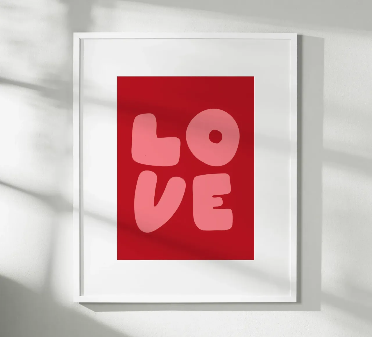Love poster da KRUTH DESIGN