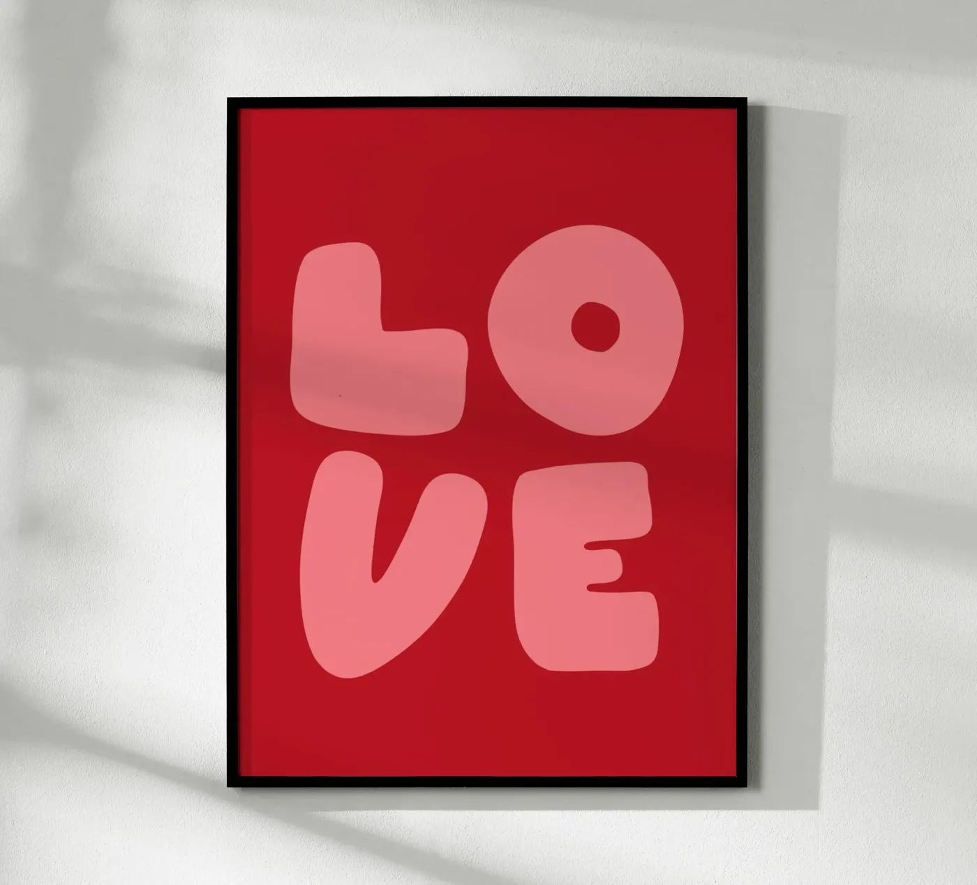 Love poster da KRUTH DESIGN