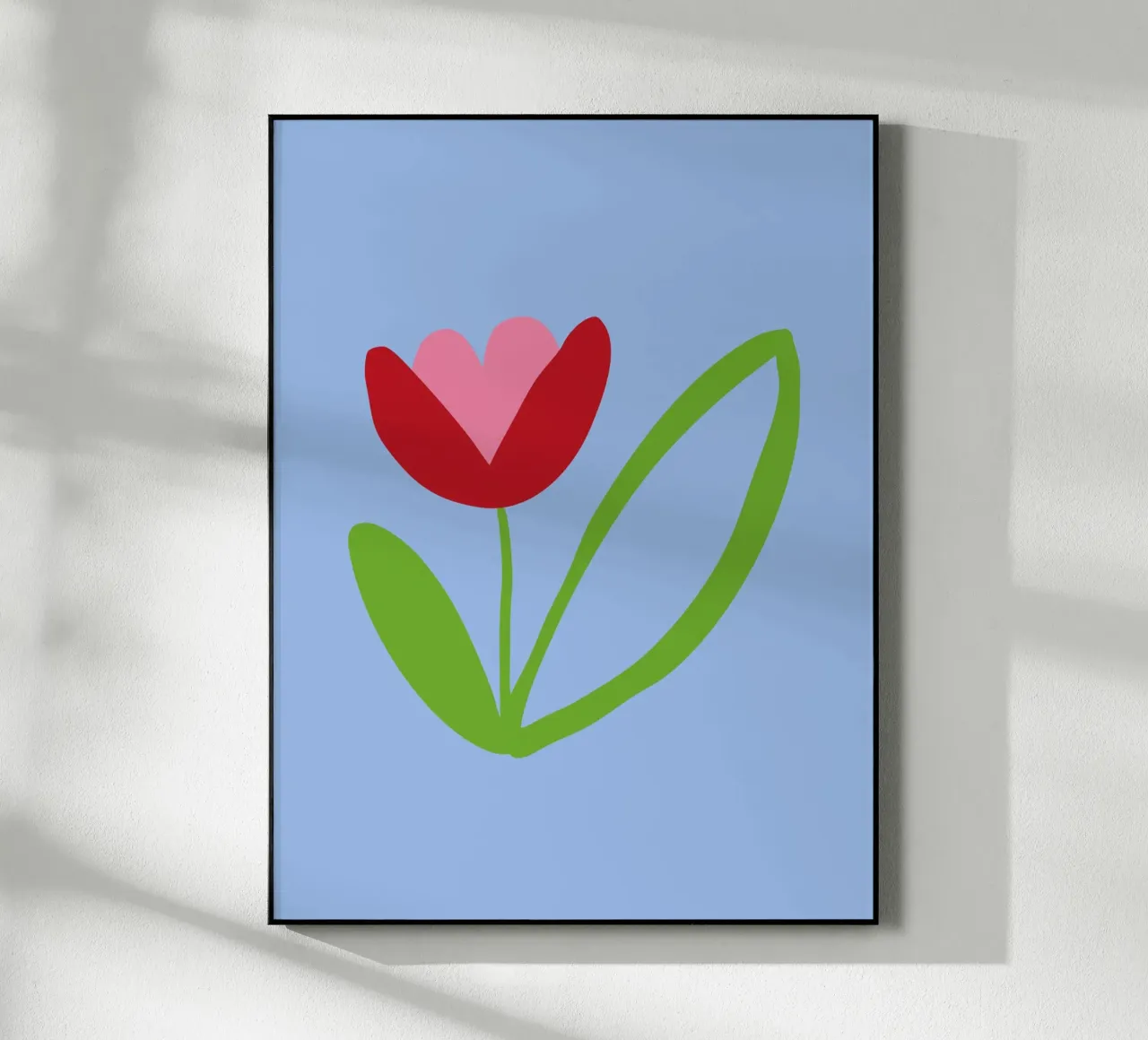 Tulip blue plexiglass da KRUTH DESIGN