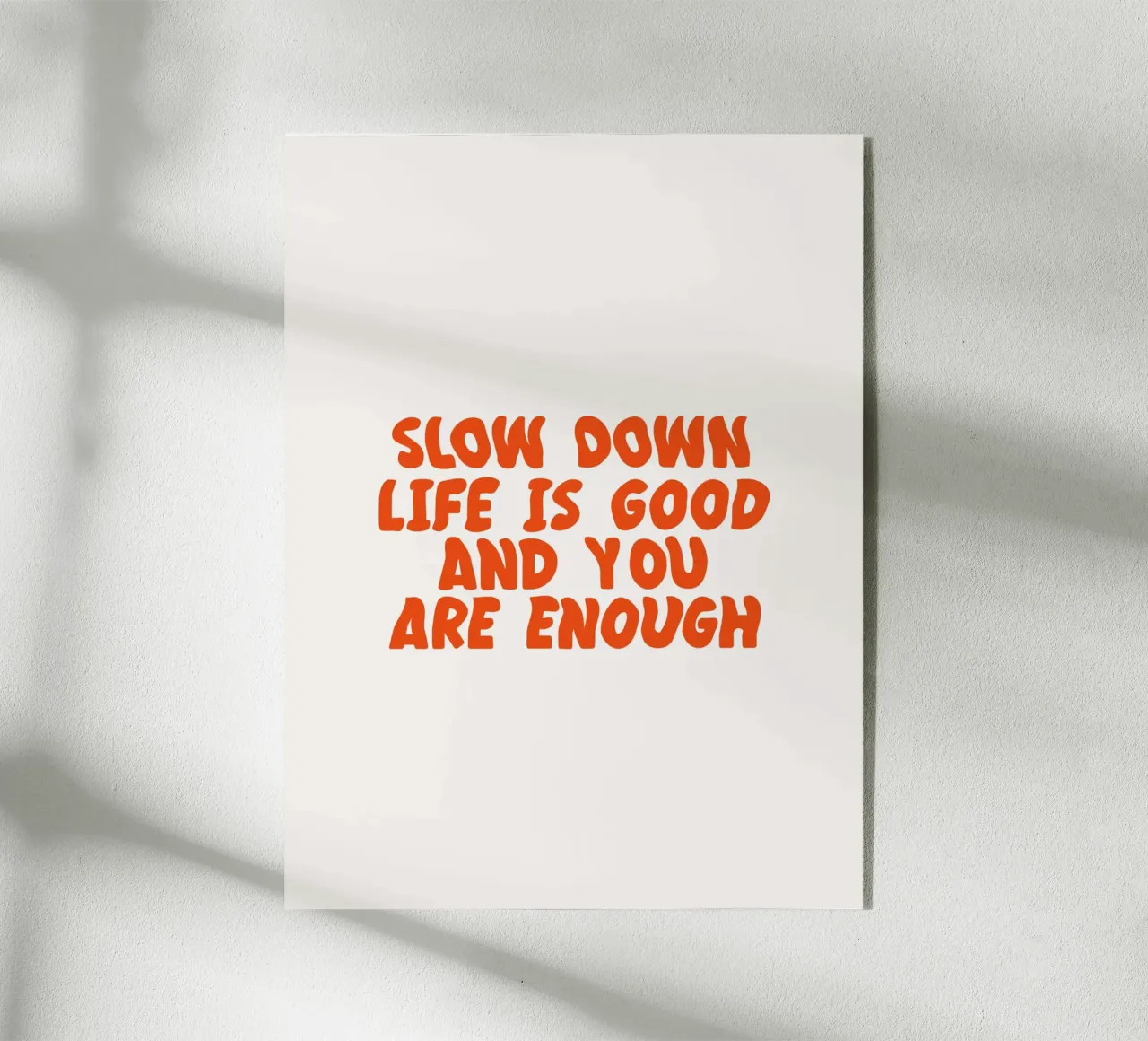 Slow Down plexiglass da KRUTH DESIGN