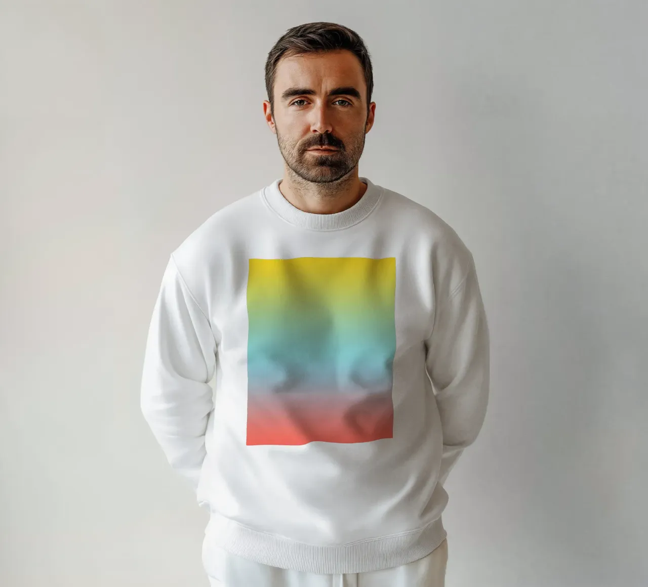 Ombreggiatura Gradiente Oceano Alba felpa da Petra Lang - Design