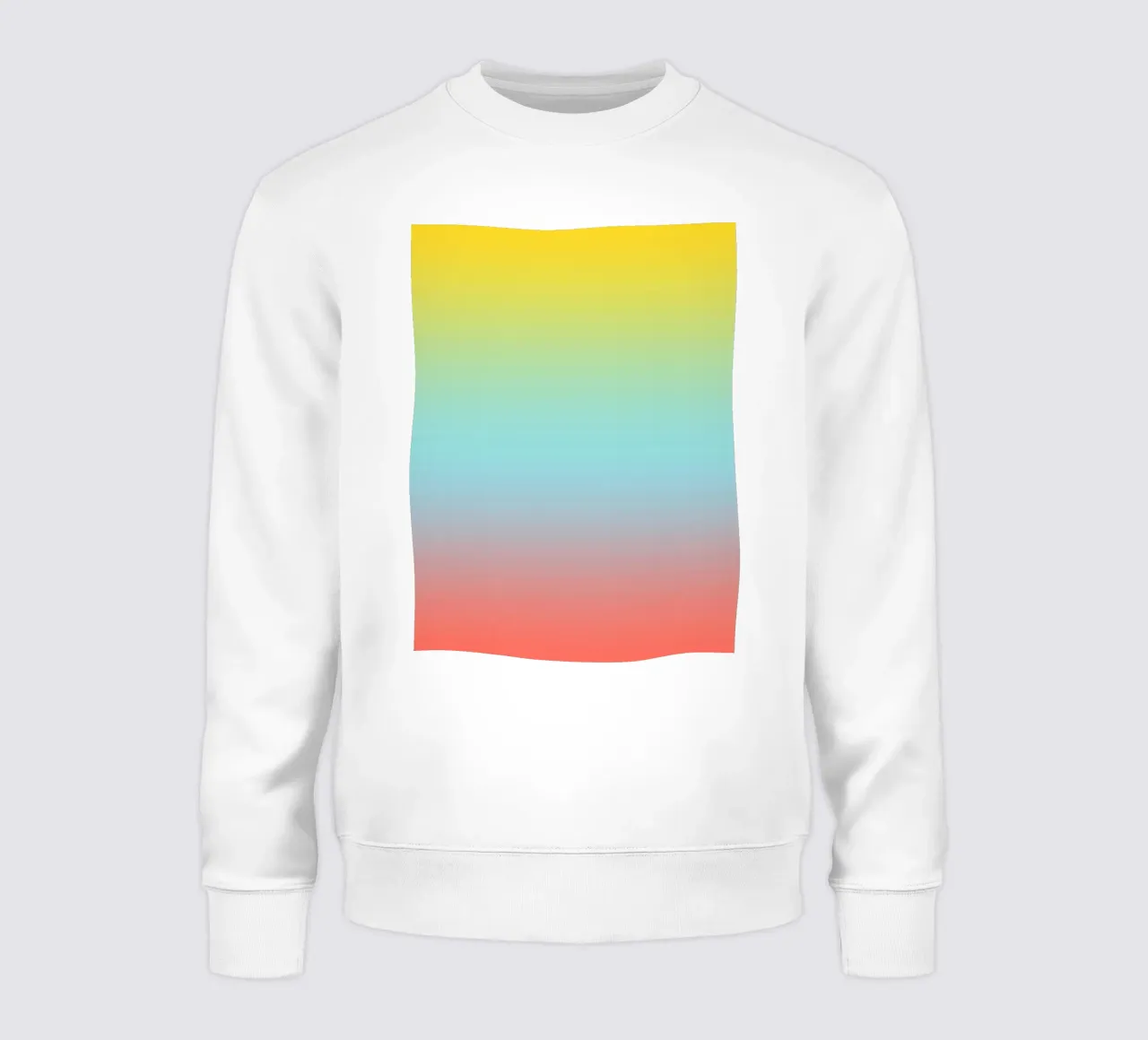 Ombreggiatura Gradiente Oceano Alba felpa da Petra Lang - Design