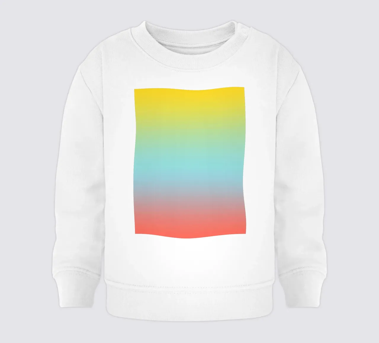 Ombreggiatura Gradiente Oceano Alba felpa neonato da Petra Lang - Design