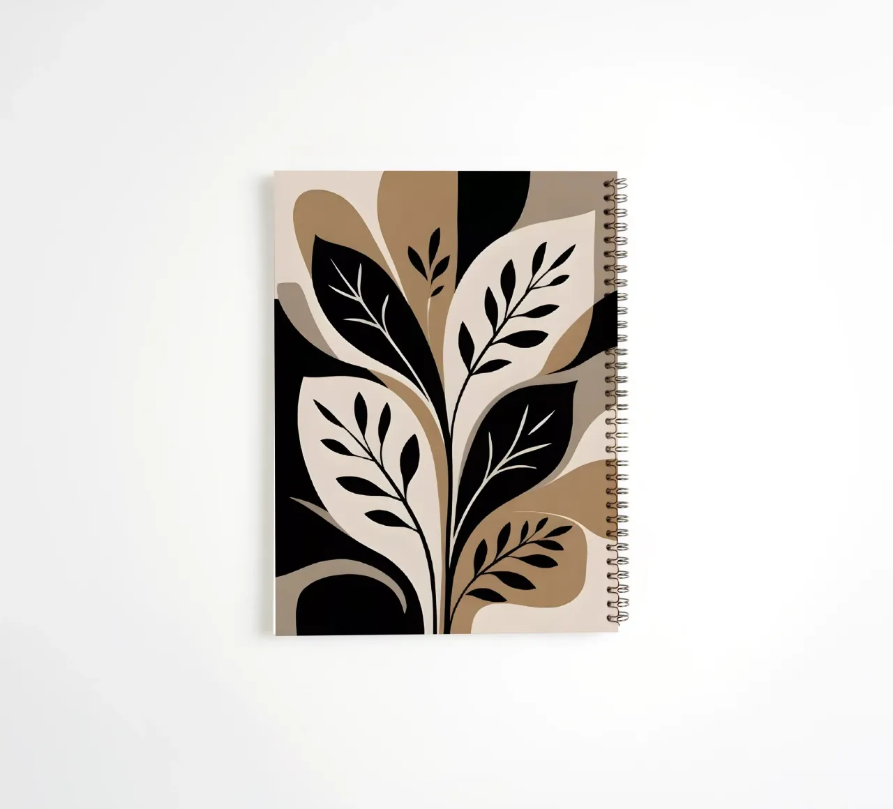 Abstract Floral Elegance spiral notebook by Artistic-shop