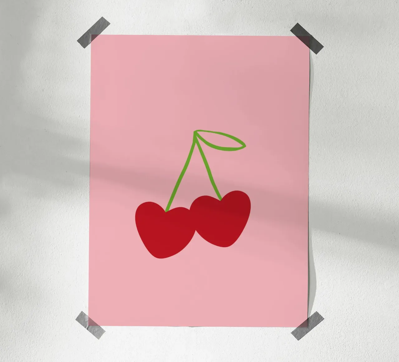 Heart Cherry poster da KRUTH DESIGN