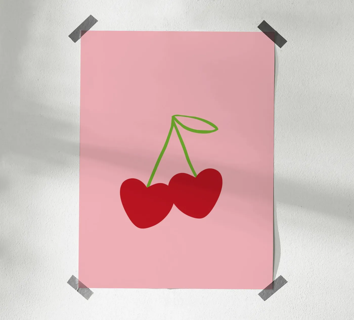 Heart Cherry poster da KRUTH DESIGN