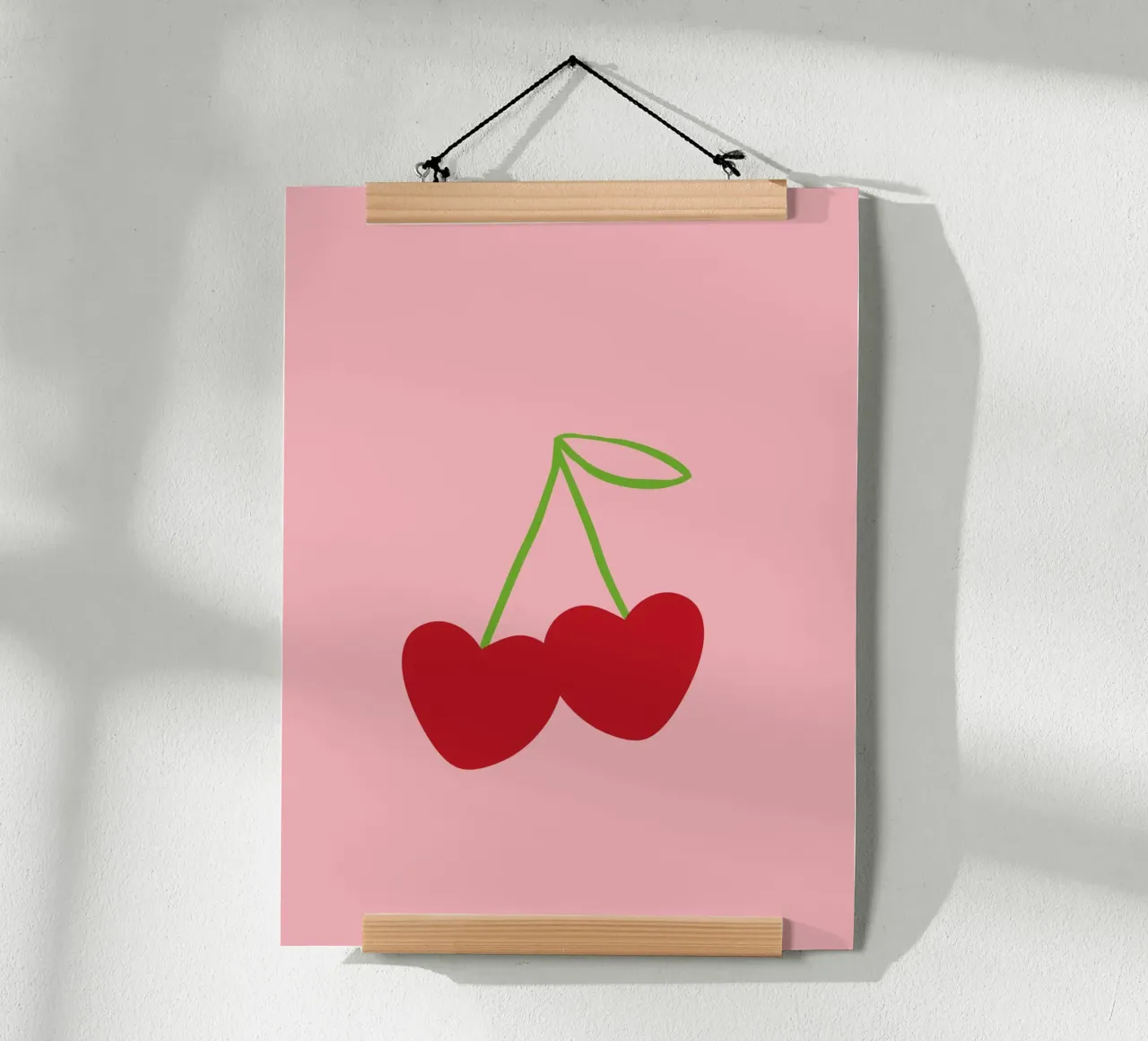 Heart Cherry poster da KRUTH DESIGN