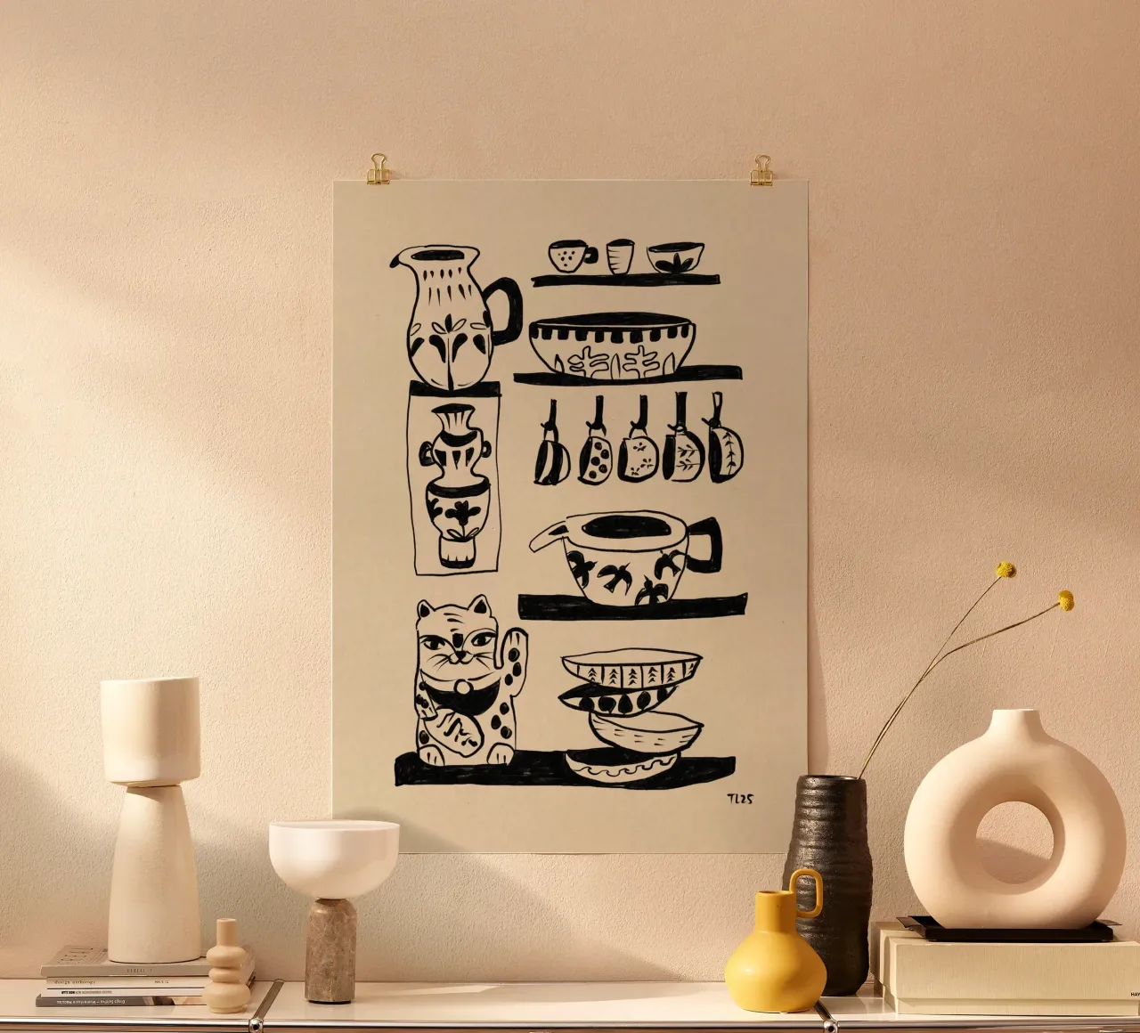 Pottery Luck poster da Raipa Studio